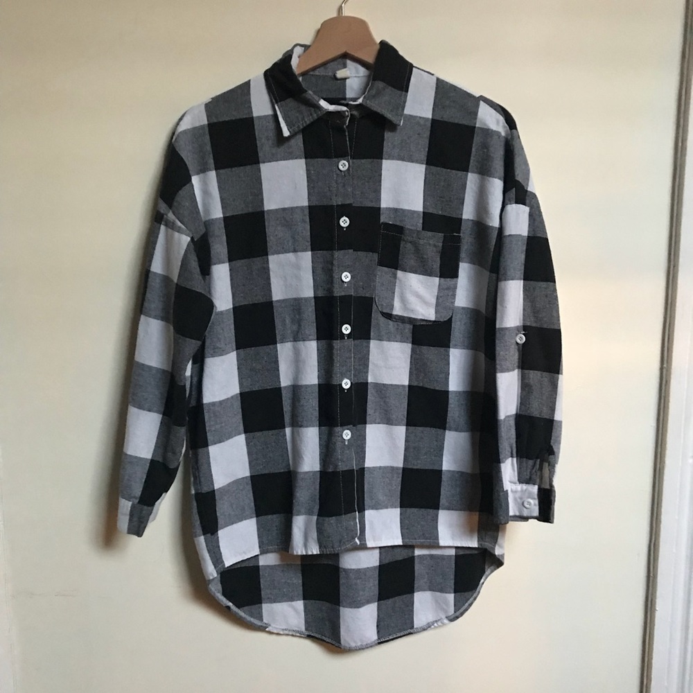 Plaid Button Down